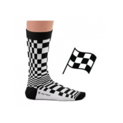 Chaussettes Auto HEEL TREAD Pasha Black/White