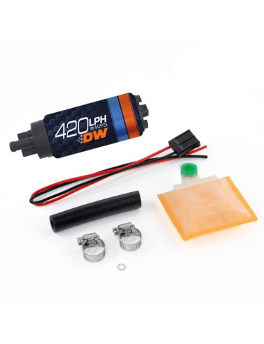 Pompe à essence Deatschwerks DW420 420 L/h E85 haute performance universelle