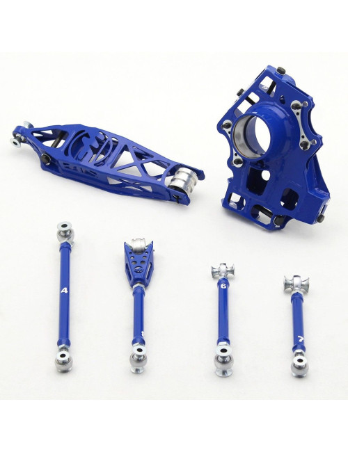 Kit knuckle arrière Wisefab BMW E90 E92 E8X suspension renforcée drift performance