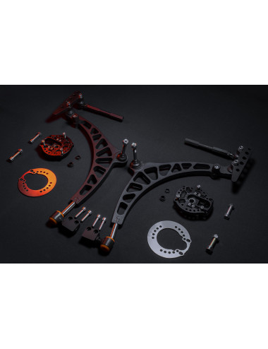 Kit grand angle drift BMW E36 +55° complet train avant performance