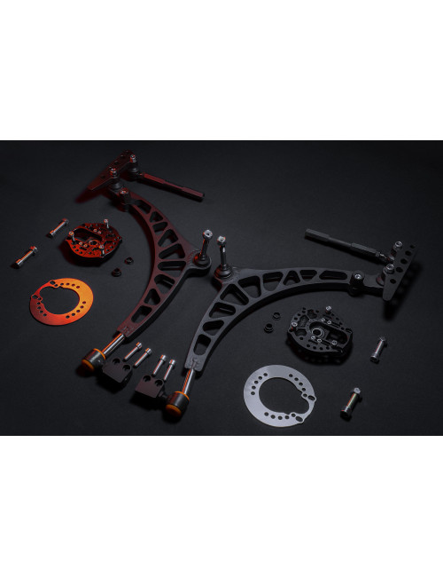 Kit grand angle drift BMW E36 +55° complet train avant performance