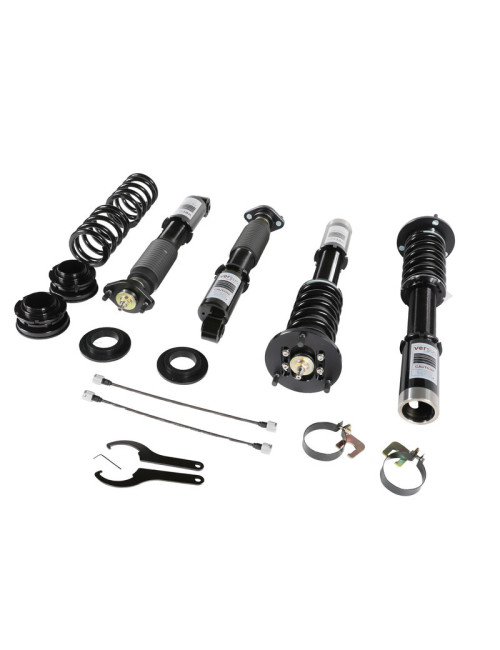 Combinés filetés Versus Street BMW E30 réglables hauteur dureté