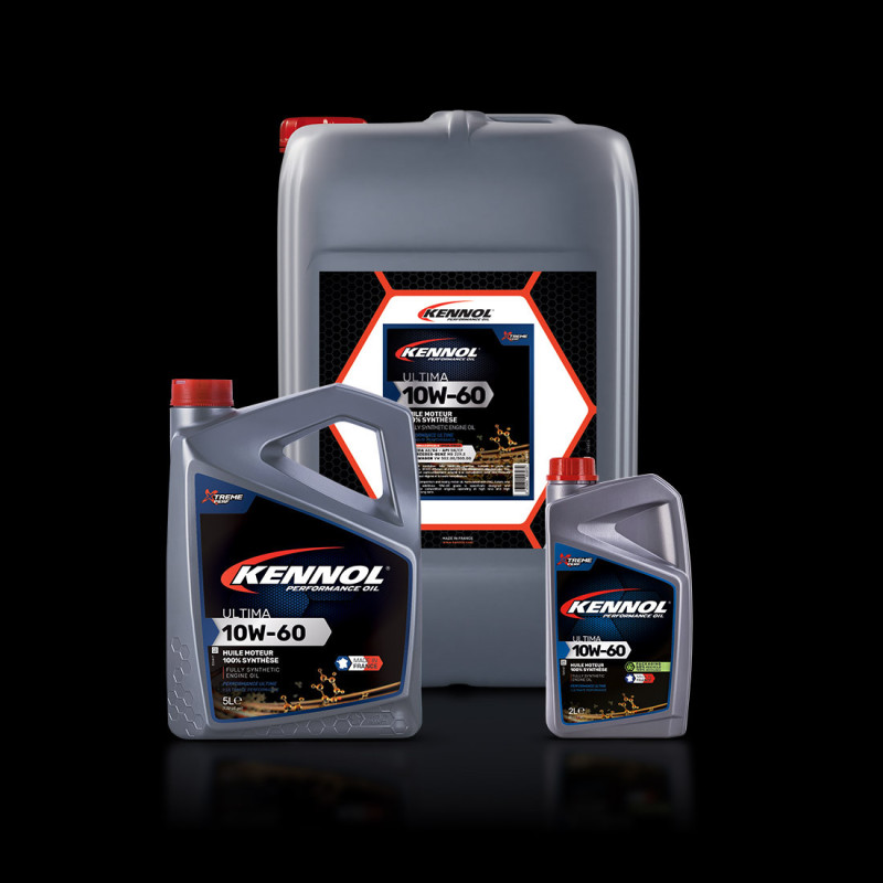 Huile moteur Kennol Ultima 10W-60 100% Synthèse Haute Performance
