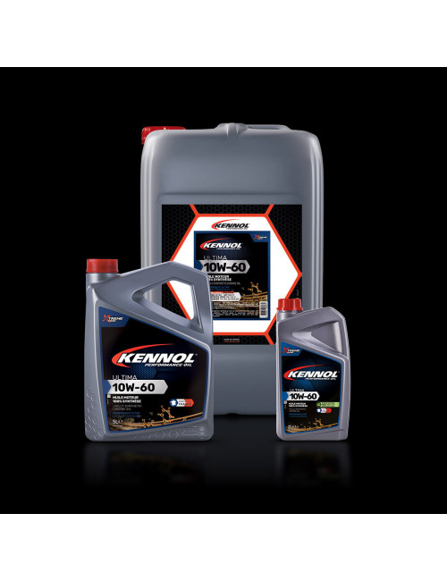 Huile moteur Kennol Ultima 10W-60 100% Synthèse Haute Performance