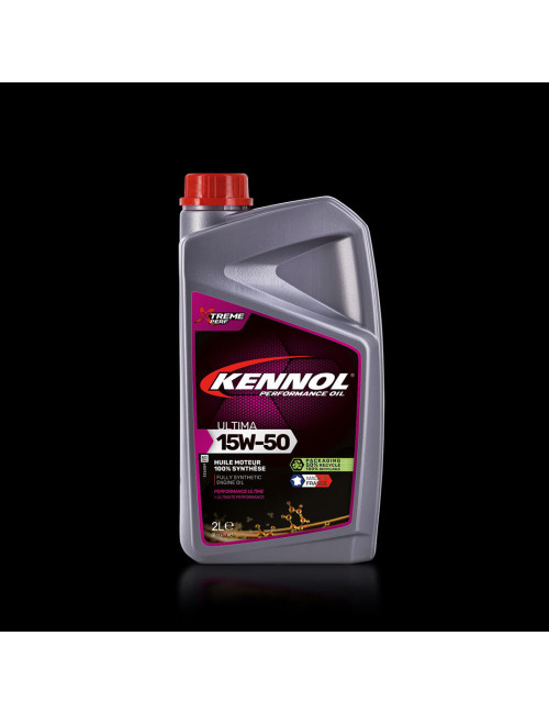 HUILES MOTEUR KENNOL ULTIMA 15W-50 100 % SYNTHESE 2 Litre