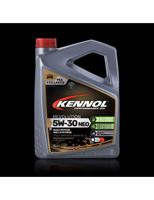 Huile moteur Kennol Revolution 5W-30 NEO 100% Synthèse ACEA C3