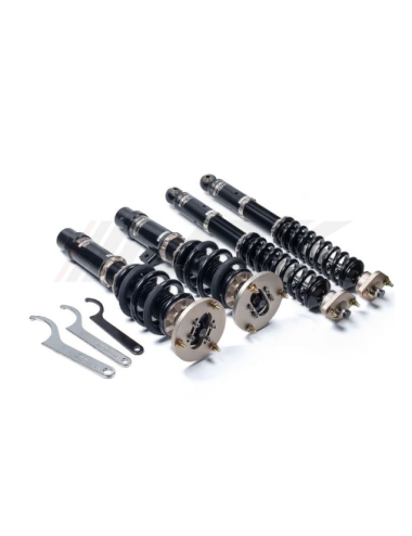 Combinés Filetés Inversés - BMW Serie 3 E36 (Combinés arrière) Avec Coupelles Réglables 3D carrossage & chasse