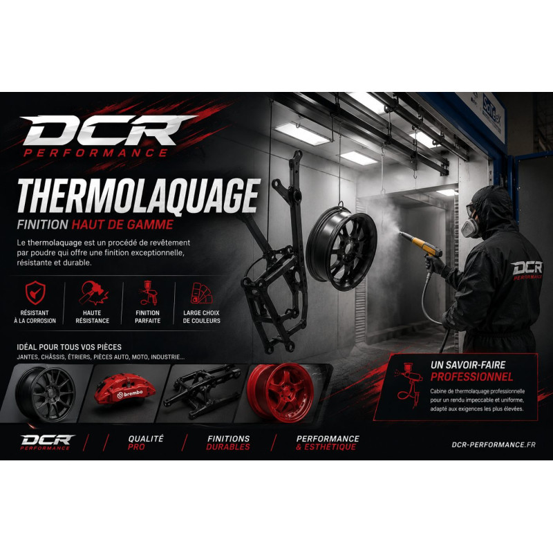 Prestation de thermolaquage automobile & pièces métalliques sur mesure