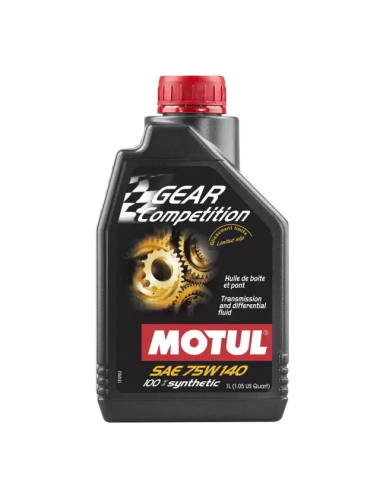 Huile de boîte & pont Motul Gear Competition 75W140