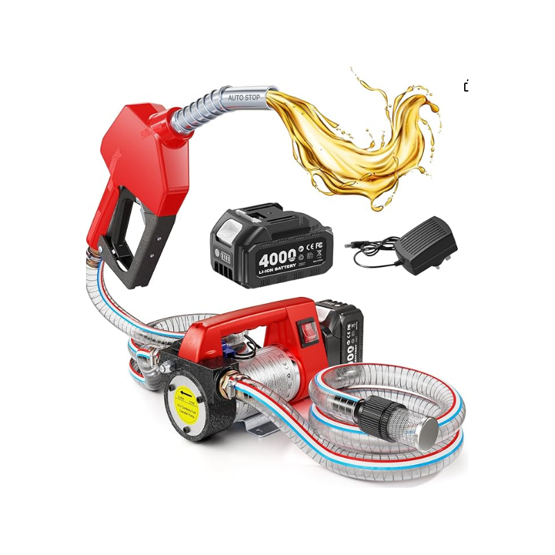 Pompe électrique sans fil 21V 45 L/min avec batterie 4000 mAh