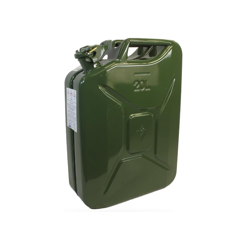Jerrican métal 20L avec traitement intérieur antirouille