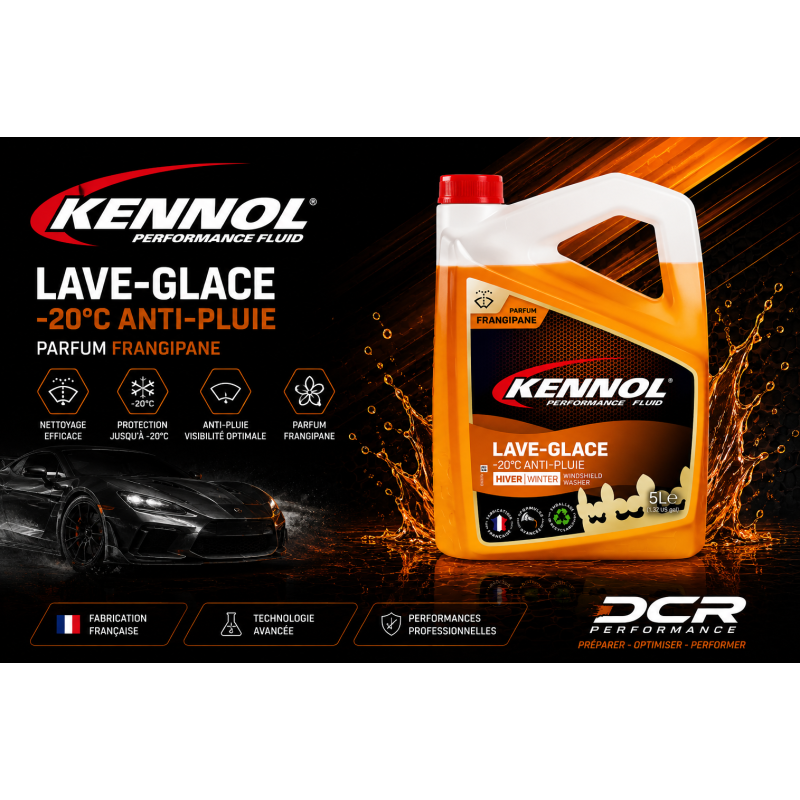 BIO LAVE-GLACE - ÉTÉ - MONOI PROTECTION 0°C - DEMOUSTIQUEUR - SANS METHANOL 210 Litre