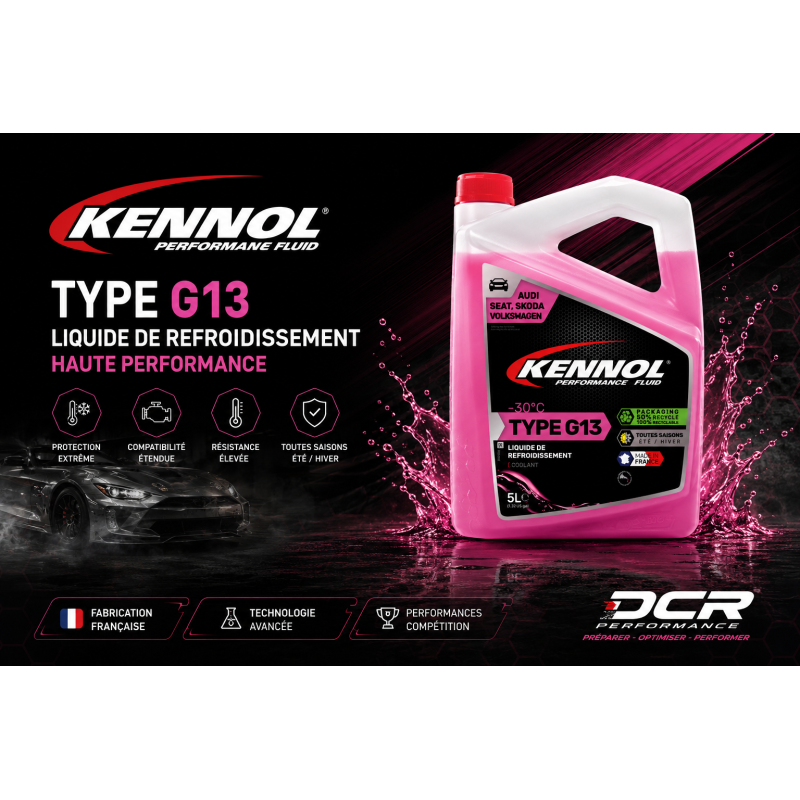 LIQUIDE DE REFROIDISSEMENT H-FLUID -35°C VEHICULES HYBRID 20 Litre / Ecobox