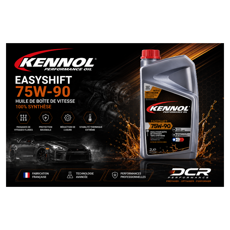 HUILES DE TRANSMISSION KENNOL CVT FLUID 100 % SYNTHESE 1 Litre