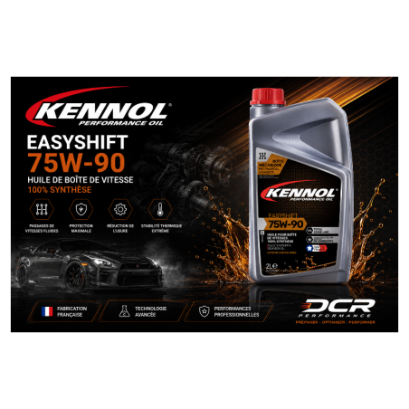 HUILES DE TRANSMISSION KENNOL EASYHUILE TRANSMISSION 75W-80 SEMI SYNTHESE - MANUELLE 60 Litre