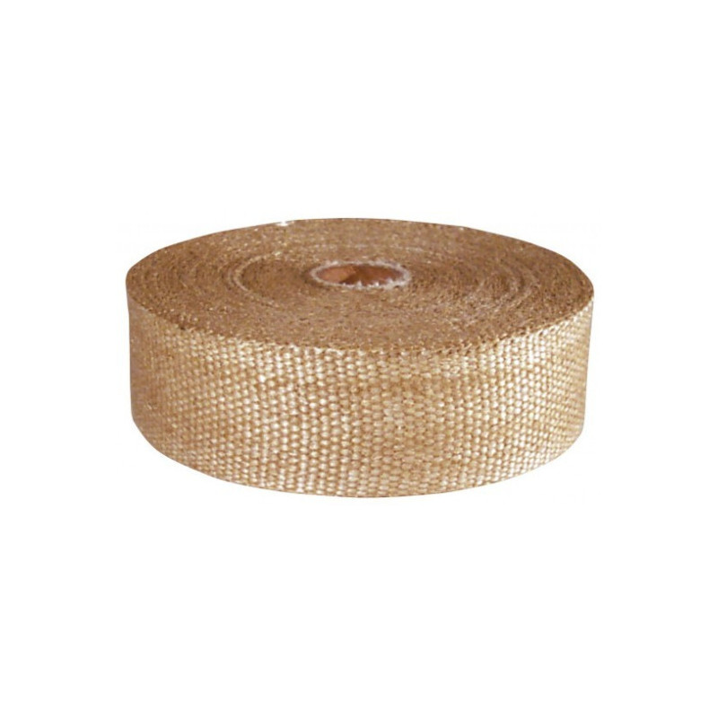 Ruban isolant échappement haute température long.4.5m x25mm