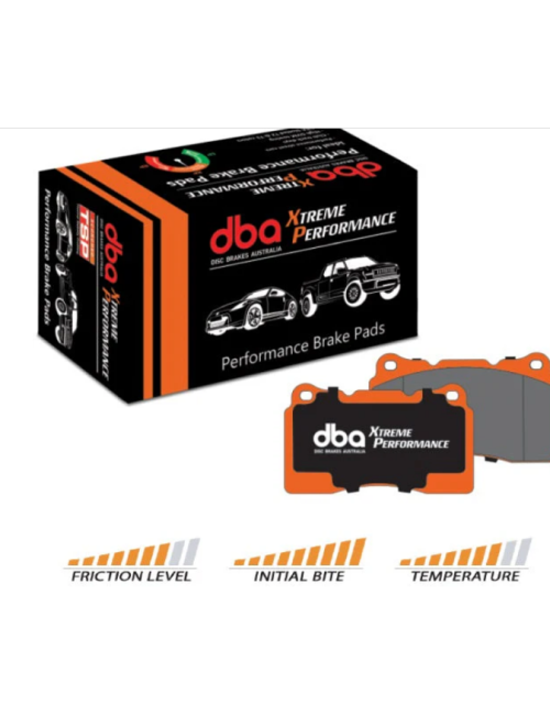 Plaquettes DBA Extreme Performance Mustang GT & GT500