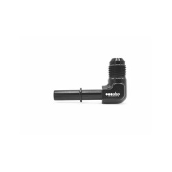 Connecteur rapide pour rampe injection origine Mâle vers Mâle Dash 90° OBP