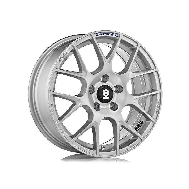 Sparco Pro Corsa 18x8 5x112 ET35 Gris Argenté / Poli