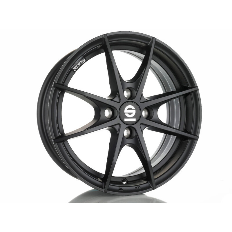 Sparco Trofeo 4 16x6.5 4x108 ET42 Noir Mat