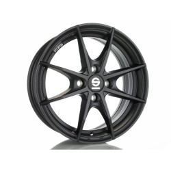 Sparco Trofeo 4 15x6 4x100 ET35 Noir Mat / Satiné