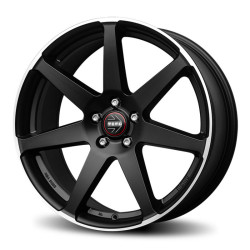 Momo Seven 18x8 5x110 ET35 Noir Mat Branches Polies