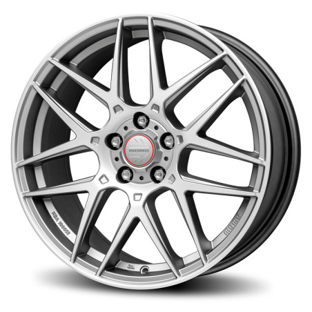 Momo Competizione 18x8 5x108 ET42 Titane & Gris Rebord Poli