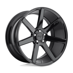 Niche M150 Verona 20x9 5x114.3 ET35 Noir Mat Rebord Poli