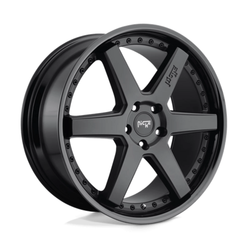 Niche M192 Altair 19x8.5 5x114.3 ET35 Noir Mat & Brillant