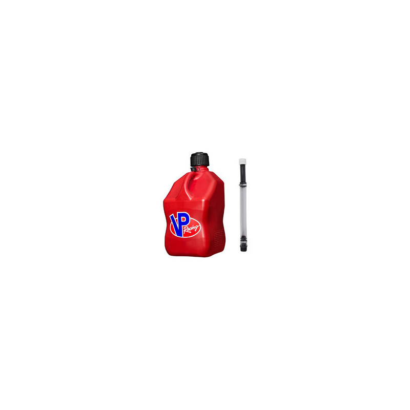 Bidon VP Racing Rouge 20L + Tuyau Deluxe