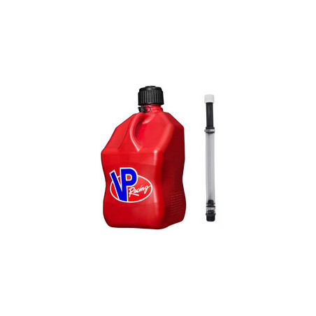 Bidon VP Racing Rouge 20L + Tuyau Deluxe