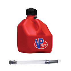 Bidon VP Racing Rouge 11L + Tuyau Deluxe