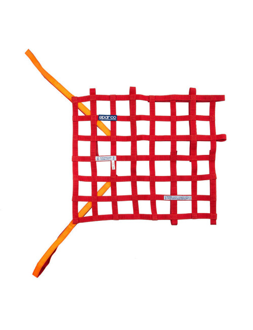 Filet de Sécurité Sparco Rouge Homologué FIA