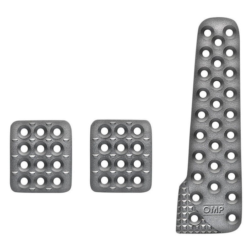 Pédales OMP Antidérapantes Aluminium Accélérateur Long