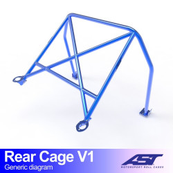 Demi-Arceau CITROËN Saxo (Phase 1/2 ) 3-doors Hatchback REAR CAGE V1