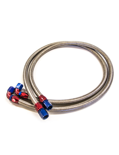 Durites Tressées Dash 10 140 cm pour Circuit d'Huile | La Paire