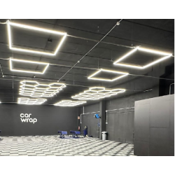 Eclairage LED pour garage 1 carré