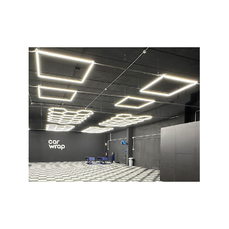 Eclairage LED pour garage 1 carré