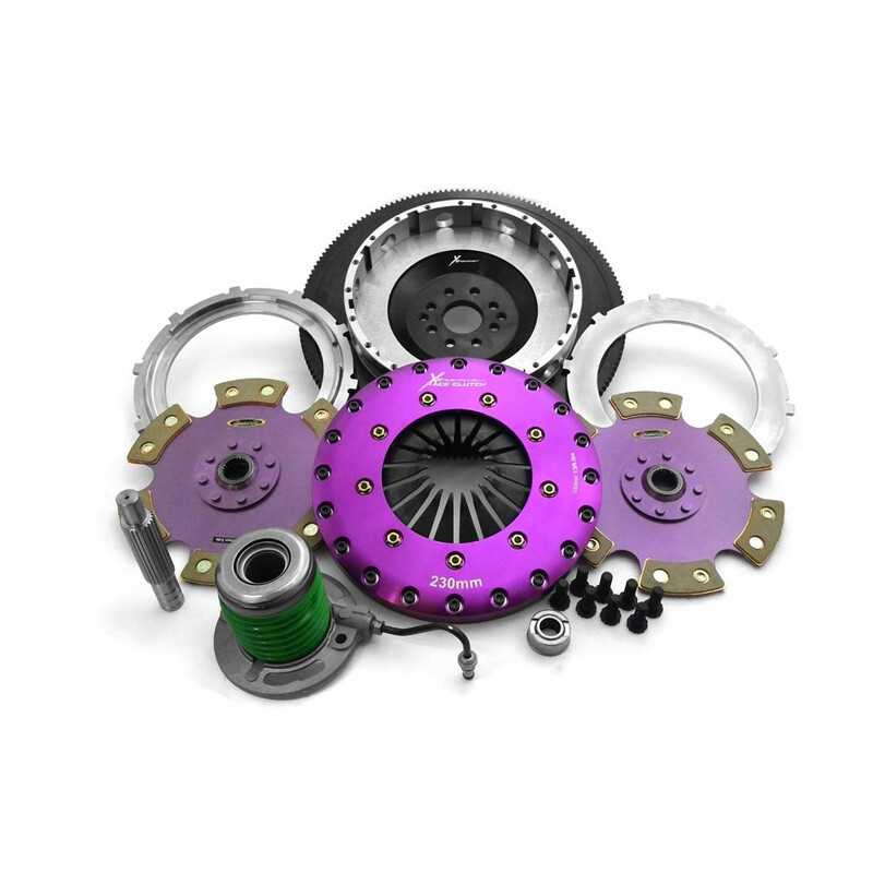 Embrayage Renforcé Xtreme Clutch Céramétallique Bidisque + Volant Moteur pour Ford Mustang 5.0 GT (15-18)