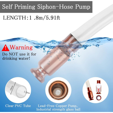 Pompe à secouer 187 cm