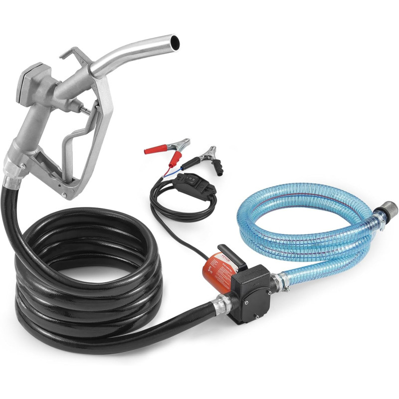 Pompe Transfert Carburant Électrique Portable 12 V