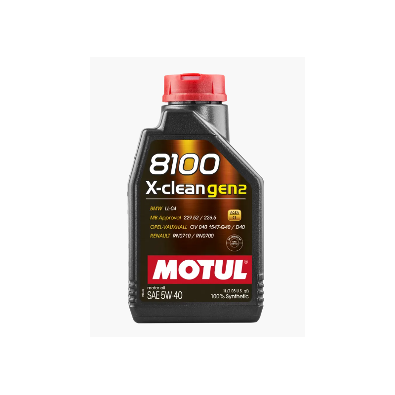 MOTUL 8100 X-CLEAN GEN2 5W-40