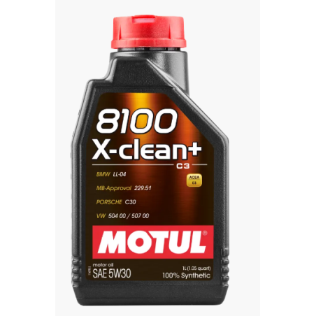 MOTUL 8100 X-CLEAN+ 5W-30