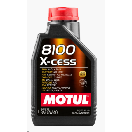 MOTUL 8100 X-CESS 5W-40