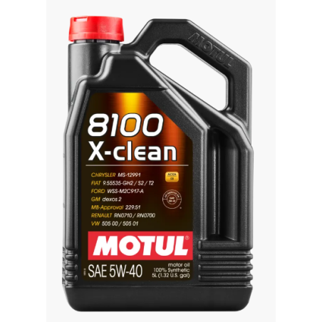 MOTUL 8100 X-CLEAN 5W-40