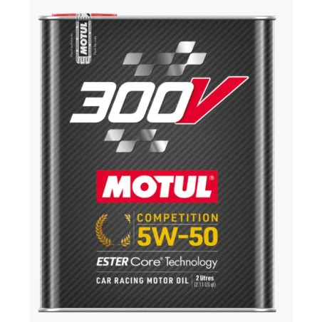 Huile moteur 5W-50 synthèse Ester | Compétition & haute performance