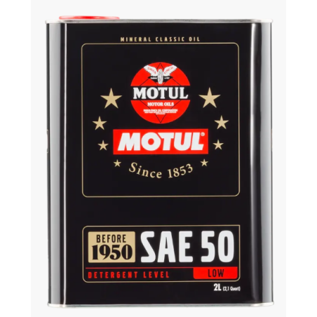 Huile moteur SAE 50 Classic | Véhicules anciens & collection
