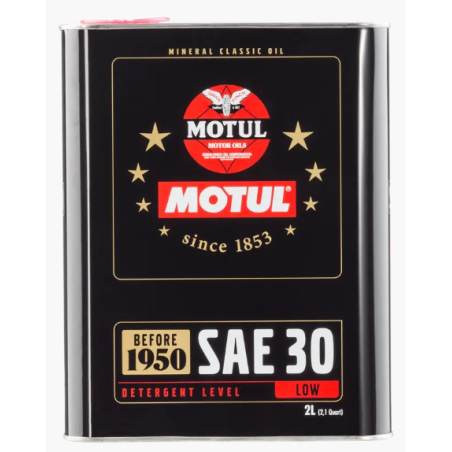 Huile moteur SAE 30 Classic | Véhicules anciens & collection