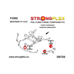076174B: Full suspension bush kit