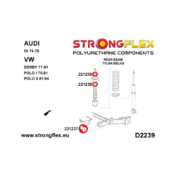 221239B: Rear shock absorber mounting bush